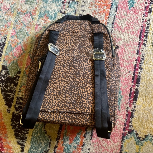 Stella & Dot | Backpack | Lady Boss Backpack Leopard Print Padded Laptop Pocket main image 4